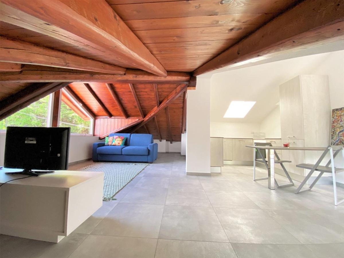 La Rondinella - Loft With Fantastic View On Lake Como Apartment อาร์เจโญ ภายนอก รูปภาพ