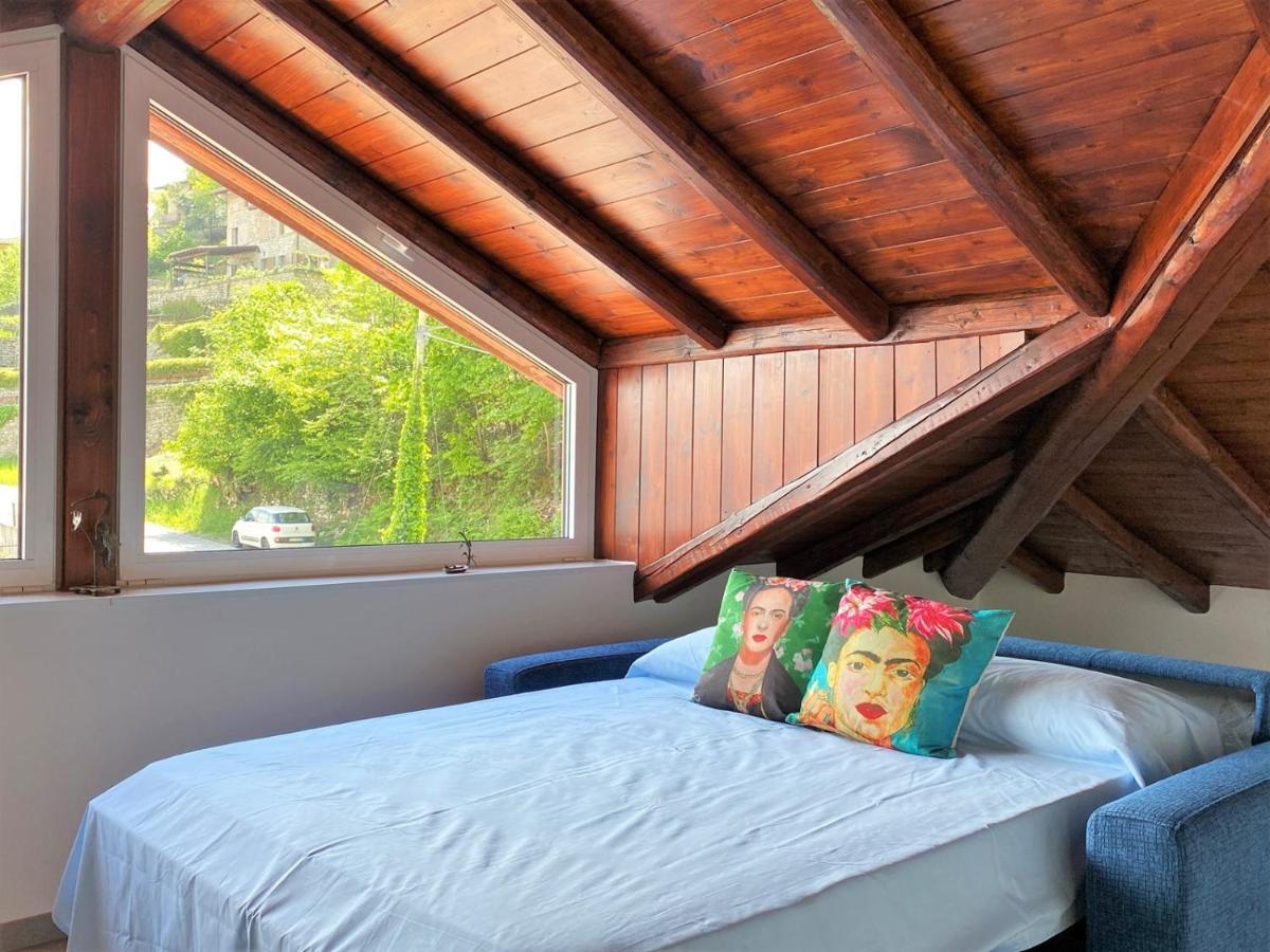 La Rondinella - Loft With Fantastic View On Lake Como Apartment อาร์เจโญ ภายนอก รูปภาพ