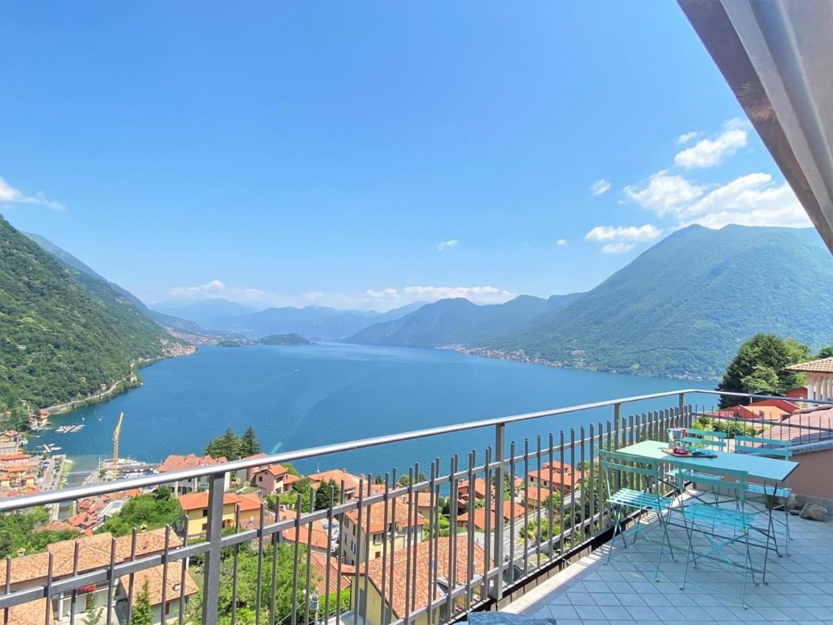 La Rondinella - Loft With Fantastic View On Lake Como Apartment อาร์เจโญ ภายนอก รูปภาพ